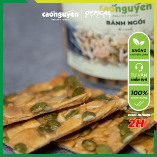 Bánh ngói hạnh nhân mix hạt bí xanh thơm ngon bổ dưỡng không béo, giảm cân ăn kiêng hiệu quả, bánh ăn vặt thay bữa sáng
