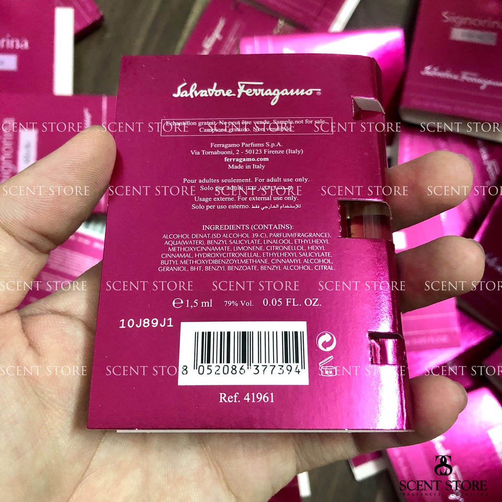 Scentstorevn - Vial chính hãng nước hoa Salvatore Ferragamo Signorina Ribelle