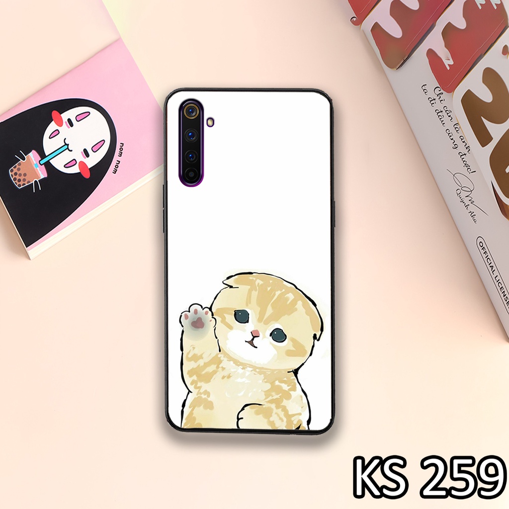 [FreeShip ExTra] Ốp lưng Realme 5/Realme 5i/Realme 5 Pro/Realme 6/Realme 6 Pro  in hình mèo con đáng yêu