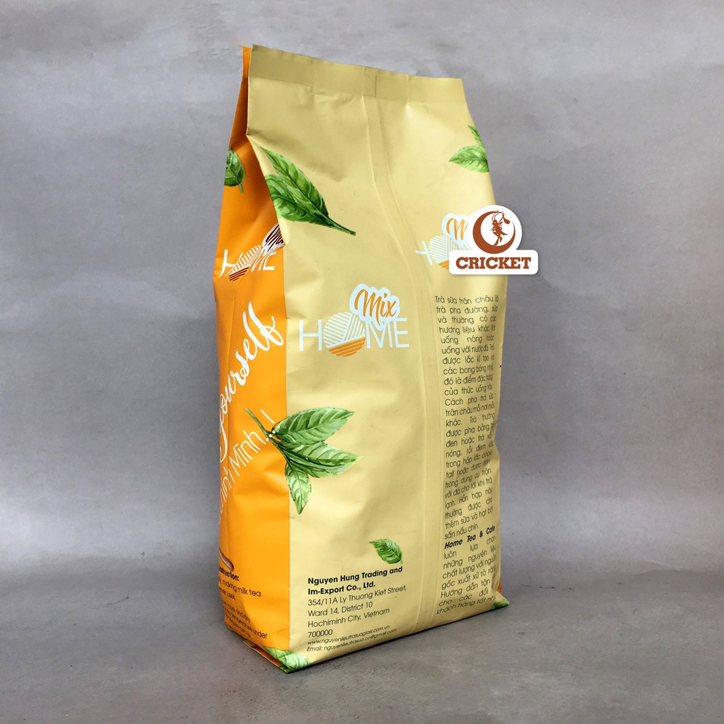 Trà Sữa Truyền Thống Home Mix - Bột Trà Sữa Hòa Tan 1kg (40 gói x 25g) - Thơm Ngon Hảo Hạng Vô Cùng Tiện Lợi