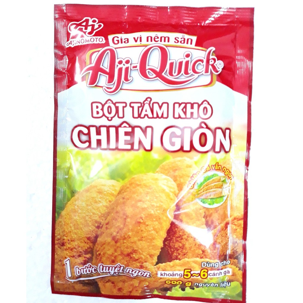 Bột Tẩm Khô Chiên Giòn Aji-Quick Gói 42g