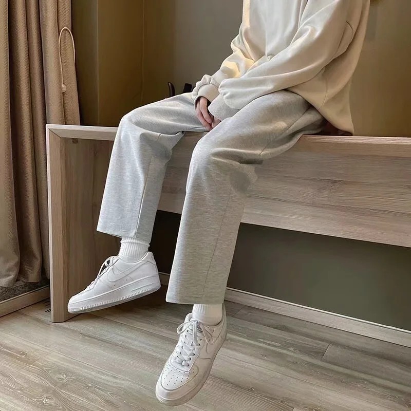 Quần thể thao dáng dài ống rộng thời trang năng động 2021 size S-3Xl cho nam