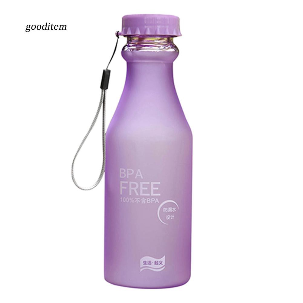 GDTM_550ML Leakproof Sport Water Bottle Portable Outdoor Travel Healthy Drinking Cup