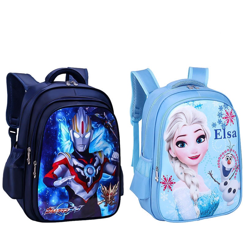 [2 size cho bé từ lớp 1- lớp 9] Balo học sinh siêu nhẹ Balo cho bé đi học tiểu học hoạt hình cho bé trai và bé gái