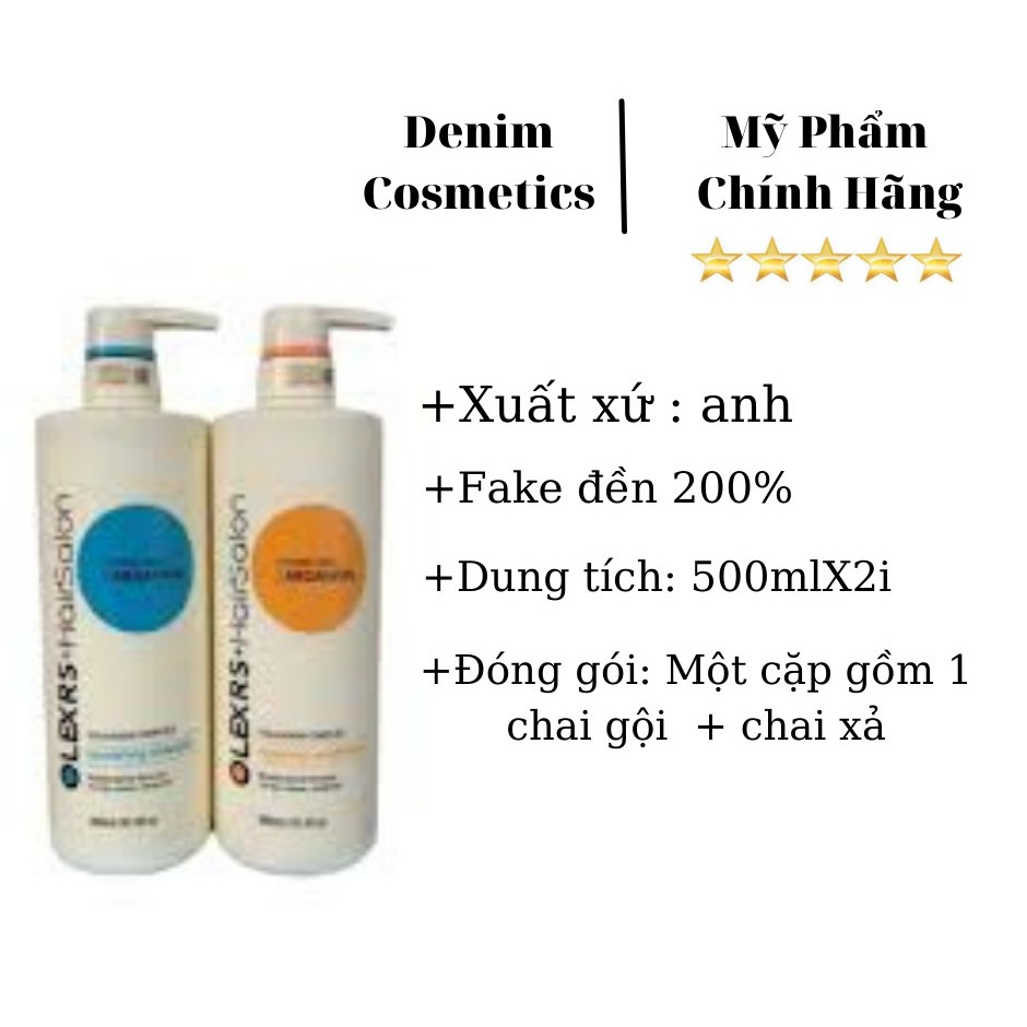 Cặp Dầu gội Xả Olexrs Cao Cấp Kích Thích Mọc Tóc ,Siêu Mềm Mượt