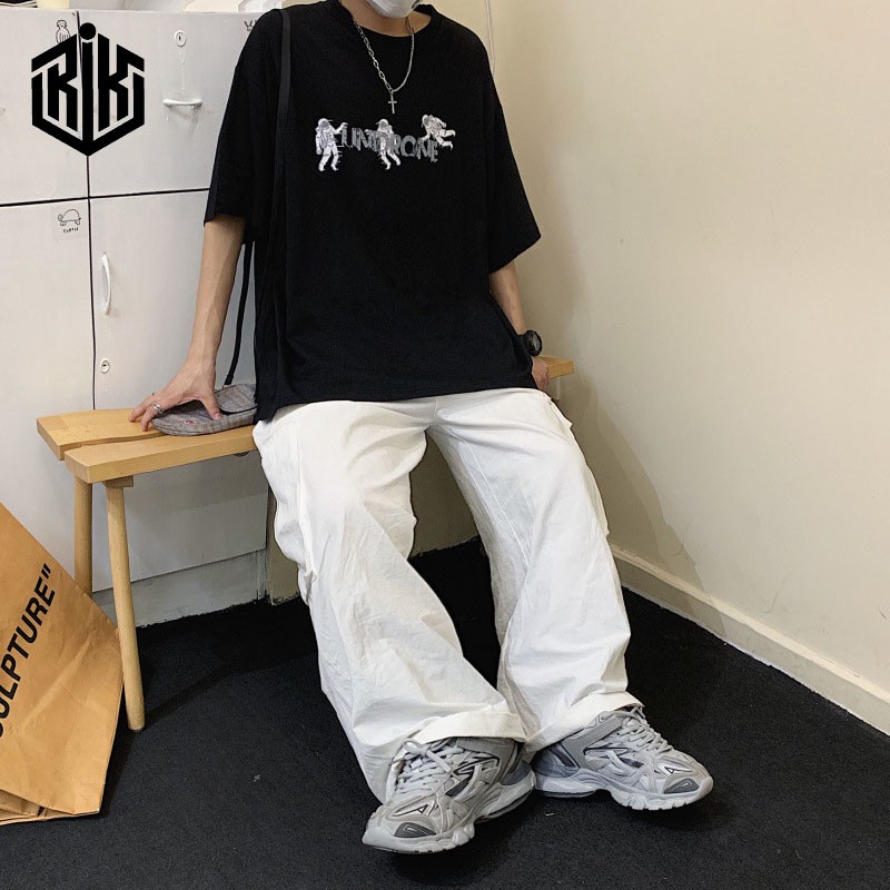 Áo thun unisex form rộng nam nữ oversize ATL113 | BigBuy360 - bigbuy360.vn