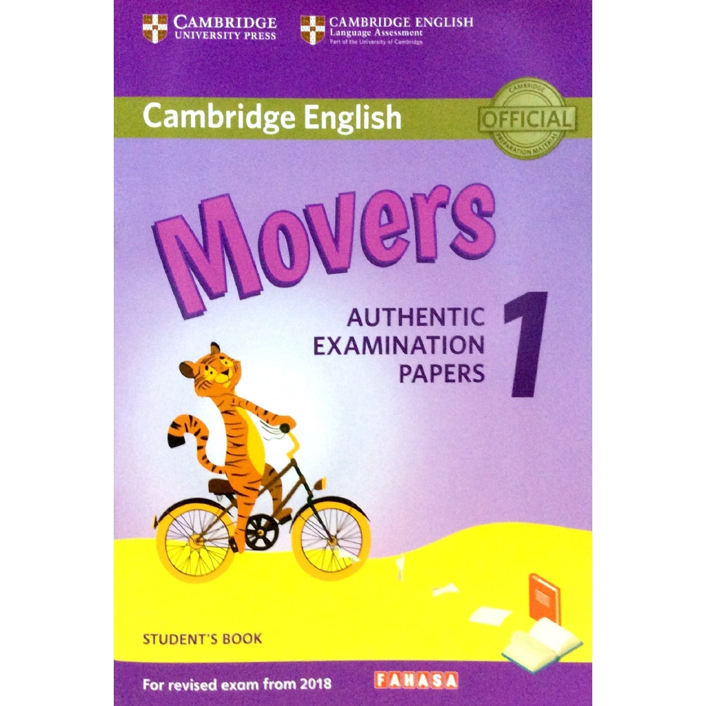 Sách - Cambridge English Movers 1 for Revised Exam from 2018 Student's Book