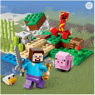 Bộ lắp ráp my world minecraft 60153 - non lego