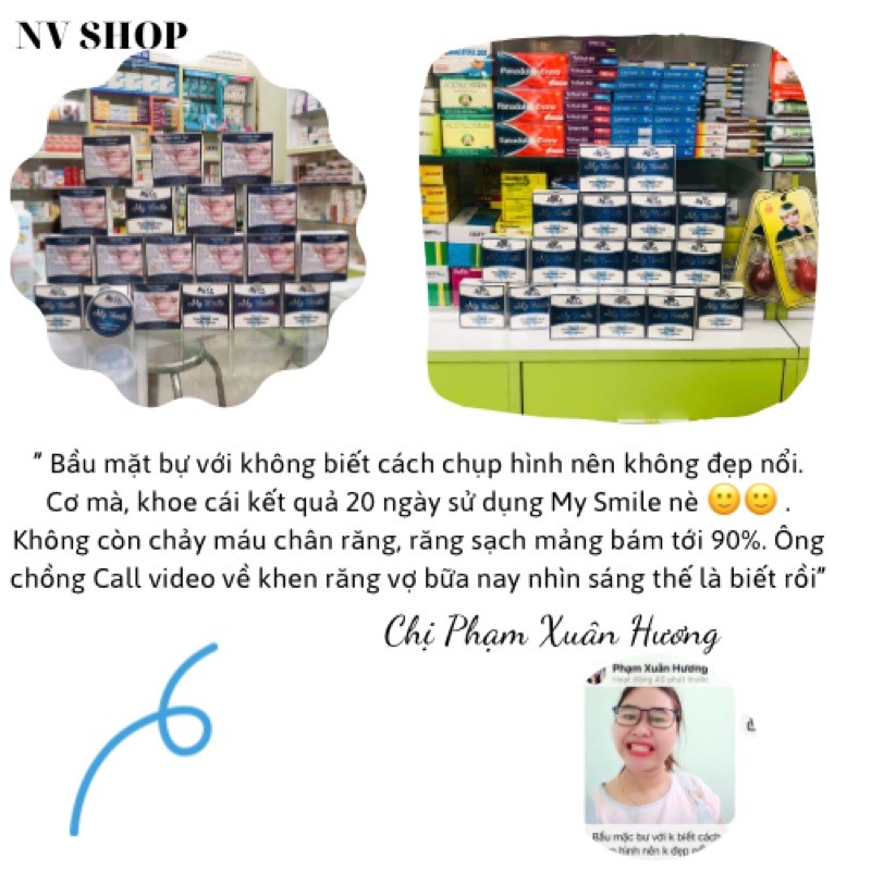 ✅[CHÍNH HÃNG] TẶNG BÀN CHẢI THAN HOẠT TÍNH TRẮNG RĂNG MY SMILE KHỬ MÙI HÔI MIỆNG, RĂNG TRẮNG SÁNG TỰ NHIÊN