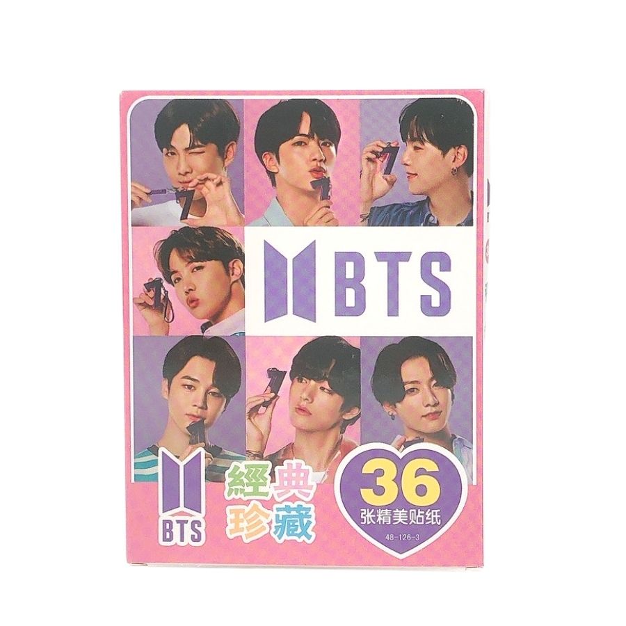 Hộp ảnh nhóm nhạc BTS và Twice 36 ảnh - ảnh thần tượng kpop dành cho fan KP