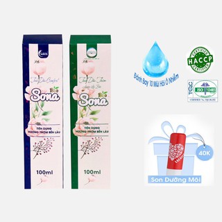 Combo 2 lọ xịt thơm quần áo xả vải khô sona quần áo mềm phẳng và hương thơm suốt ngày dài loại 100ml
