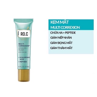 Kem mắt Roc + Tinh chất chống lão hoá