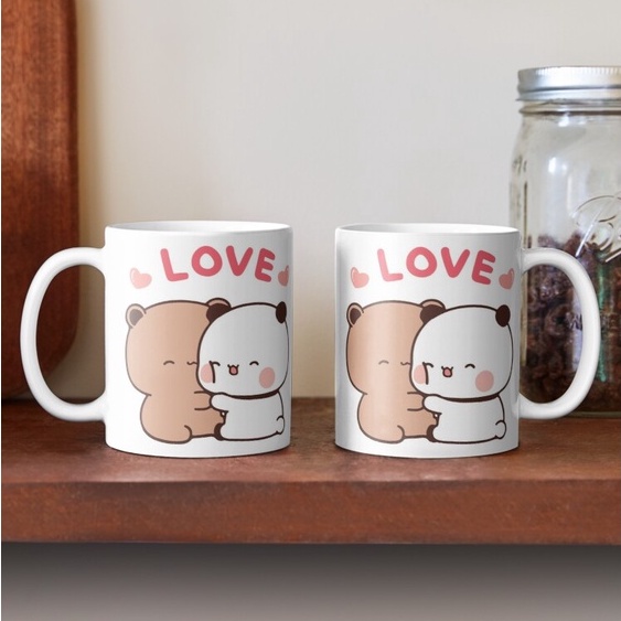 🔥 Ly sứ cốc sứ hình emoji I love You ngộ nghĩnh , quà tặng tình yêu valentine, cốc đôi