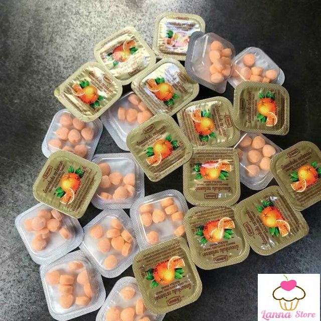 Vitamin C trái tim tuổi thơ Vỉ 24 Hộp- Thái Lan