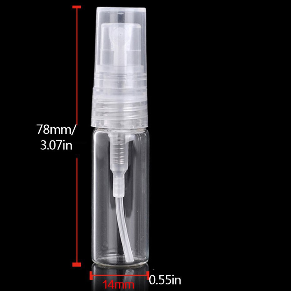 ✱BEST✱ Half Cover Anodized Aluminum Nozzle Perfume Lotion Essential Oil Sub-bottle