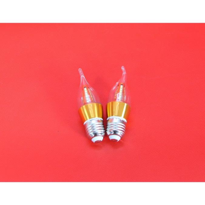 Bộ 20 bóng đèn LED C35 4w hình nến đổi màu đui E27