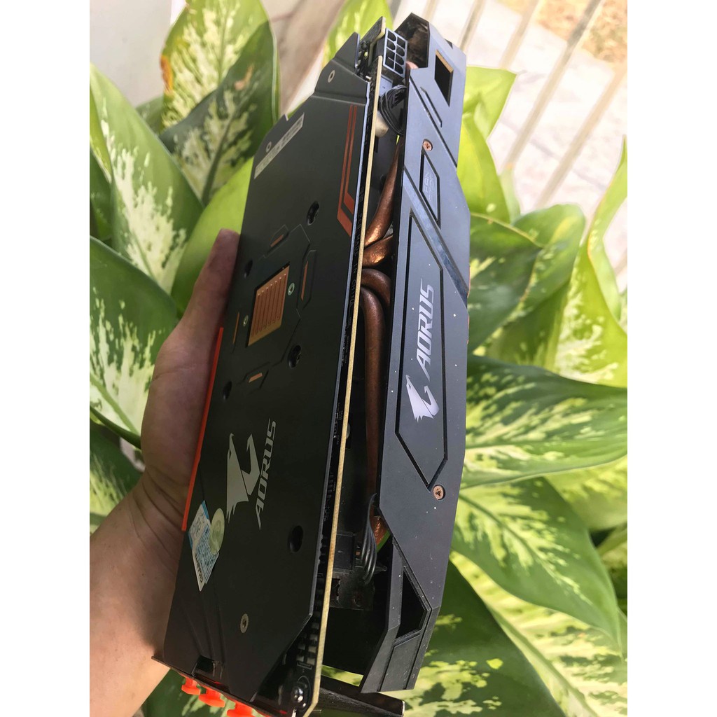 VGA GIGABYTE RX 580 8GB GAMING &amp; Mi Card màn hình