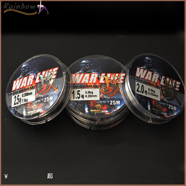 Cuộn Dây Câu Cá Nylon 25m Chất Lượng Cao