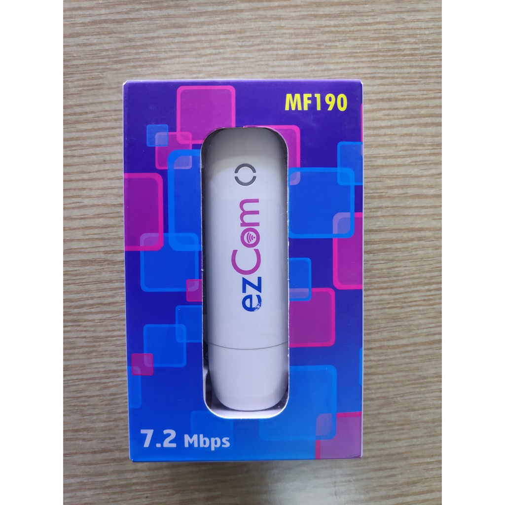 USB 3G VinaPhone EzCom MF190 - Sử dụng được tất cả các sim