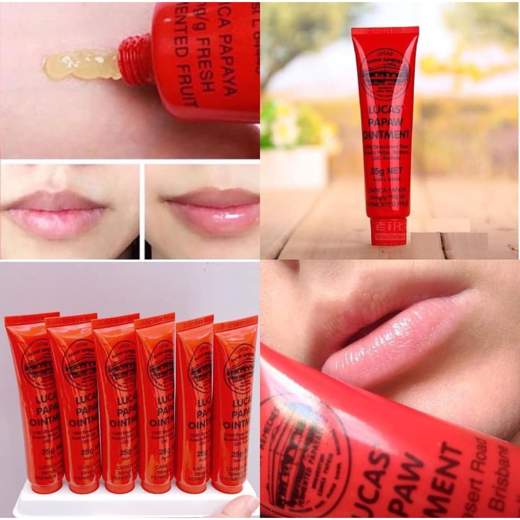 Kem đa năng Lucas, kem dưỡng ẩm đu đủ Lucas Papaw 25g - Ngọc Diệp cosmetics