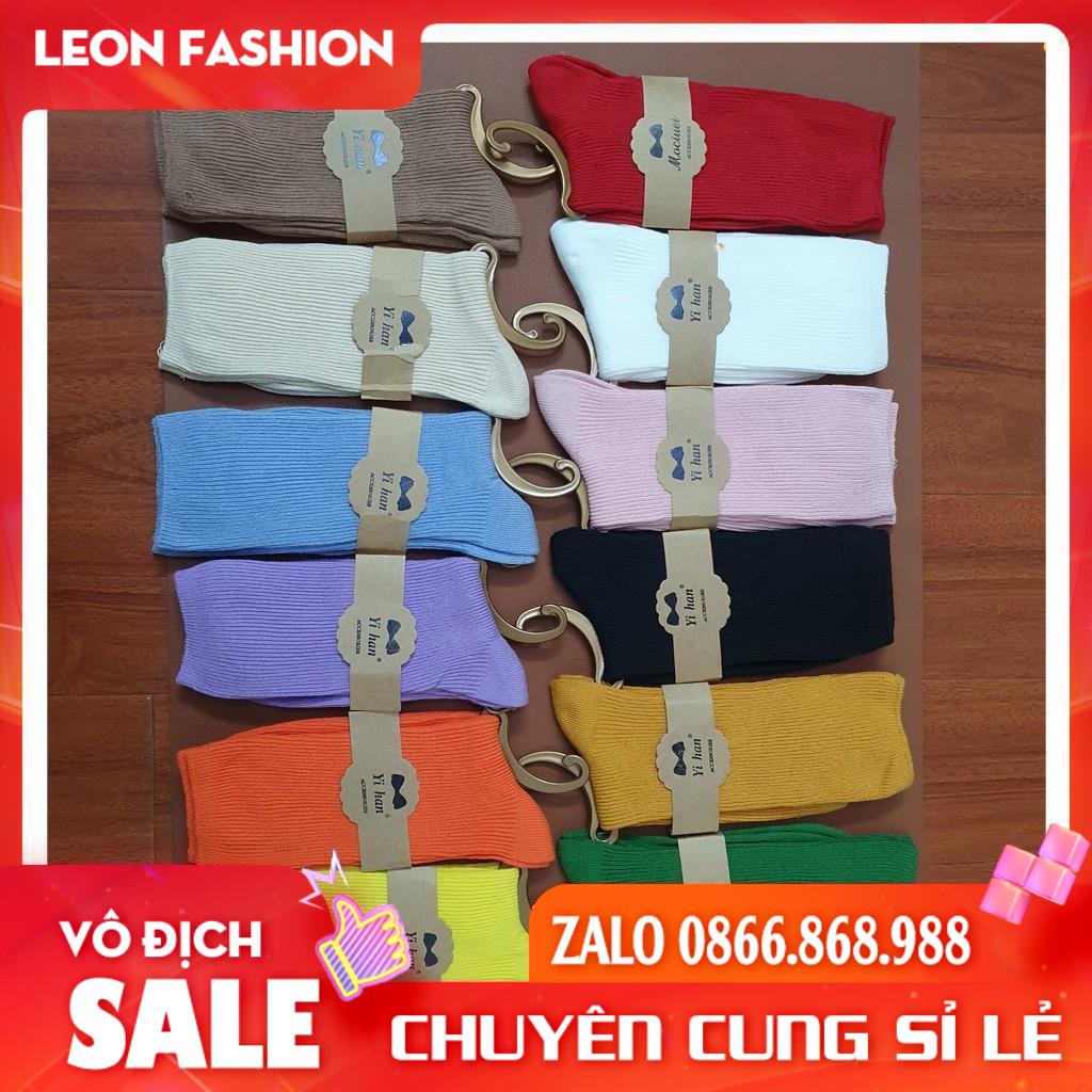 Vớ Len Cổ Nhún ⭐HÀNG LOẠI I⭐ Tất Nhún Vintage Cao Cổ PHONG CÁCH HÀN QUỐC