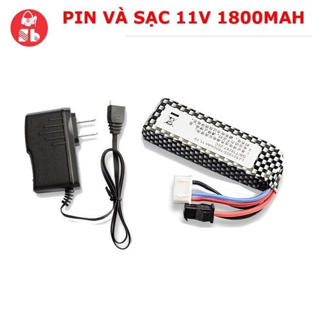 Cáp SẠC PIN Lithium 7.4v - 11.1v cho các dòng đồ chơi mô hình điều khiển - Sạc pin 2s, 3s