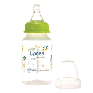 Bình sữa UPASS (green) PES cổ thường 120ml (02401)