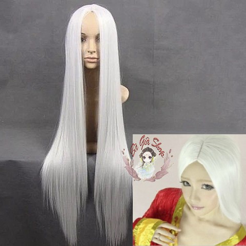 Tóc giả nguyên đầu wig cosplay cổ trang nam