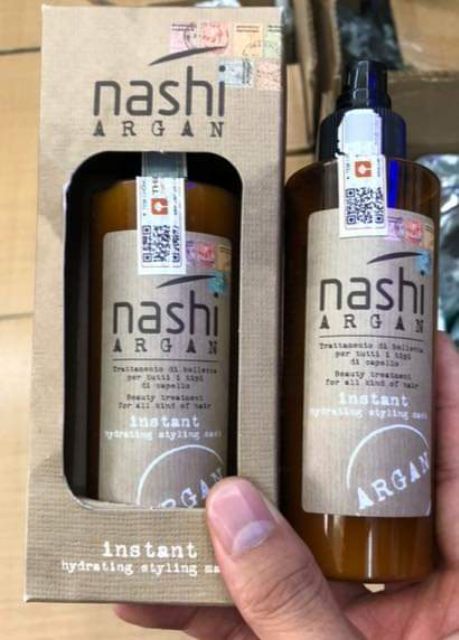 [Rẻ Vô Địch] Xịt dưỡng xả khô làm phồng tóc nashi chính hãng 150ml - LAMYRA