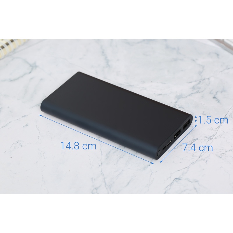 Pin sạc dự phòng Xiaomi Mi 18W Type C Polymer 10.000mAh Fast Charge PowerBank 3 - Chính hãng - Hàng qua sử dụng