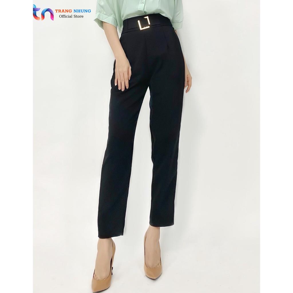 [ 7 MẪU ] Quần tây nữ Công Sở Phong Cách Âu Cao Cấp đủ form basic baggy đứng suông chất vải tuyết mưa co giãn