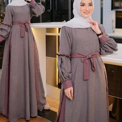 Đầm Cotton Phong Cách Hồi Giáo Mới Nhất Cho Nữ Tuổi Teen Shinta Maxy