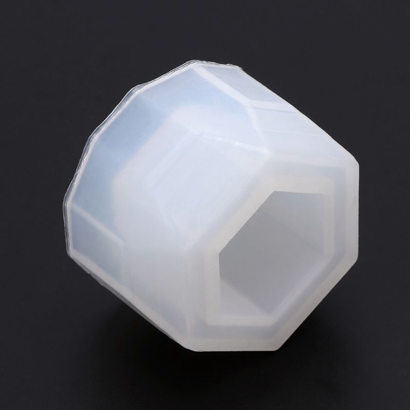 Khuôn silicone lục giác DIY làm đồ trang sức cao cấp tiện dụng