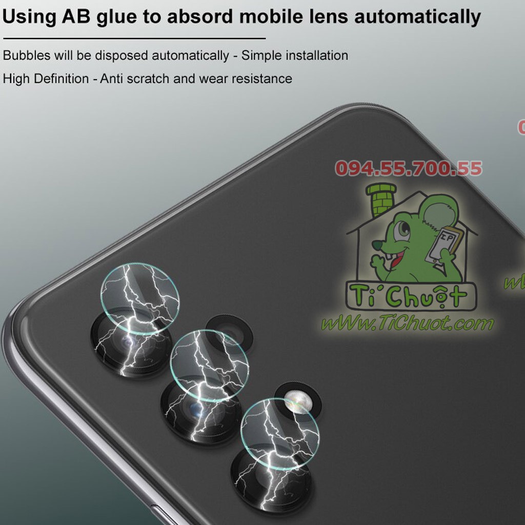 [Ảnh Thật] Kính CL chống trầy Camera Samsung A32 Cường Lực