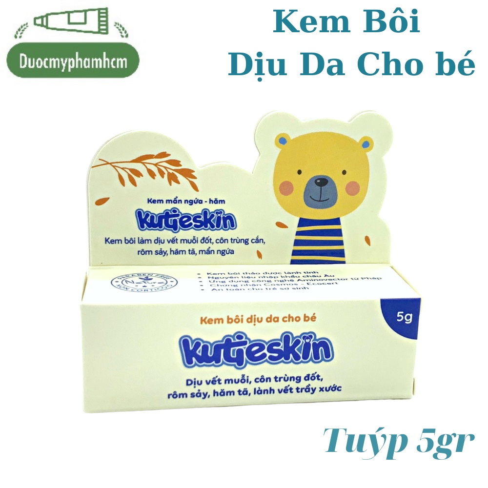 KUTIESKIN - BỘ SẢN PHẨM CHĂM SÓC LÀN DA BÉ [DƯỠNG ẨM, CHÀM SỮA, NGỨA, HĂM, KUTIE SKIN]