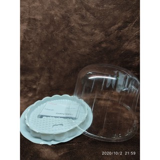100 HỘP NHỰA ĐỰNG BÁNH H15 MÔ KÍCH THƯỚC 10 X 10 X 7.5 CM