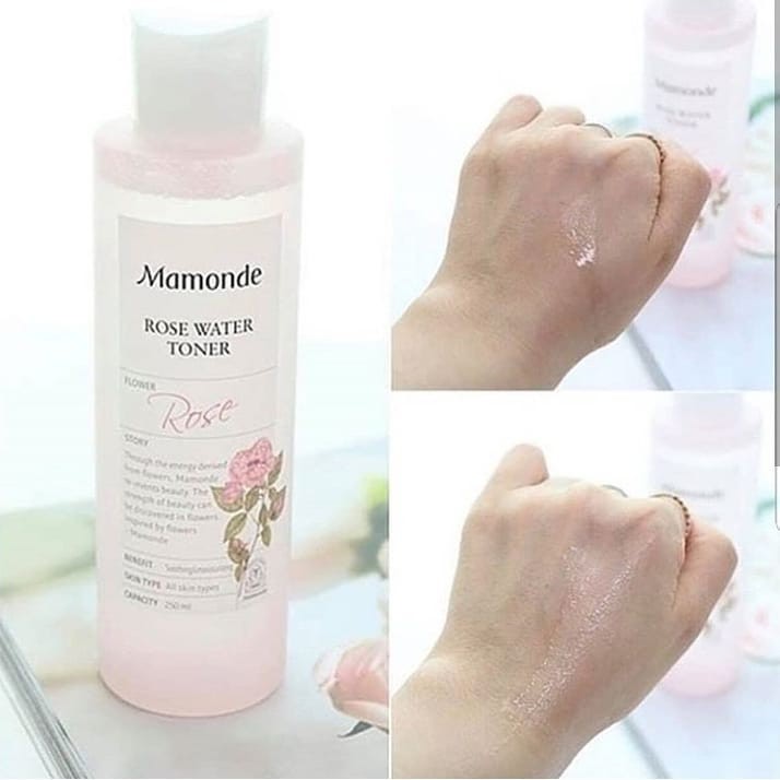 (Mẫu mới 2020) Nước Hoa Hồng Dưỡng Ẩm Mamonde Rose Water Toner 250ml (NRS)