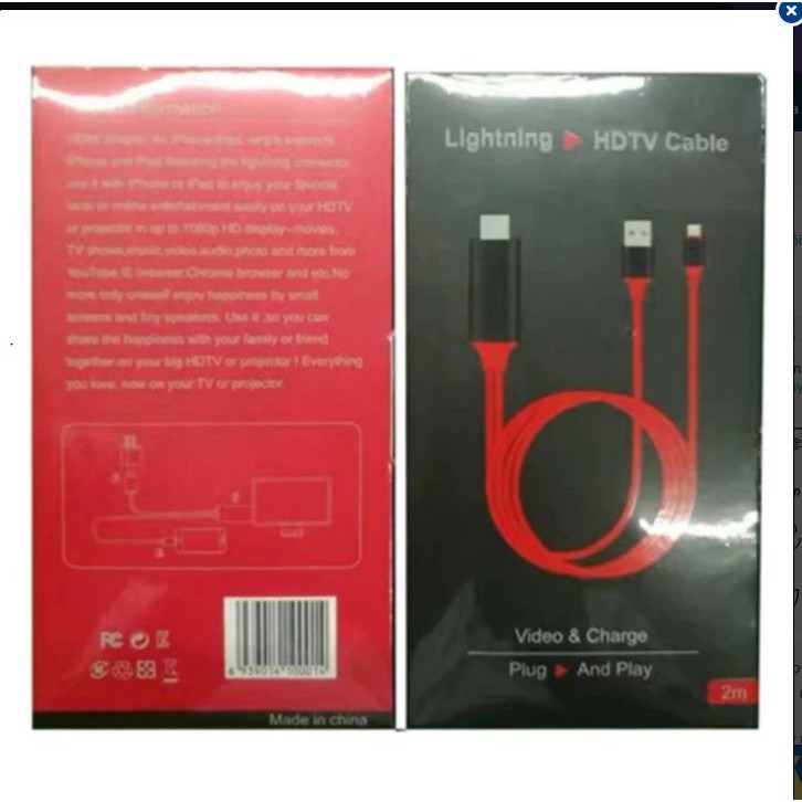 Cáp kết nối HDMI cho iPhone, iPad (lightning to HDTV Cable)
