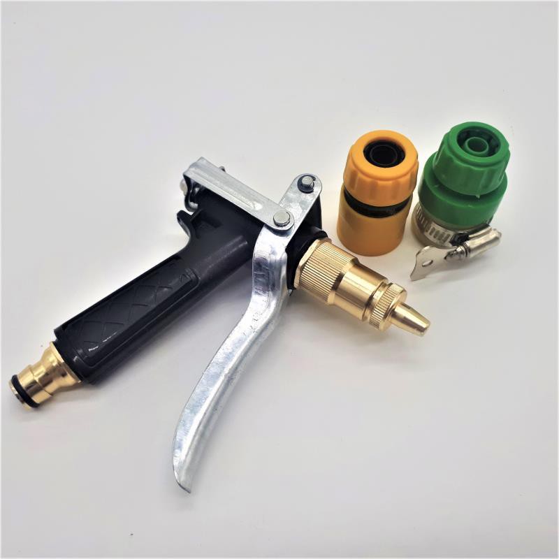 Bộ phụ kiện tưới cây, Rửa xe 3 món VPN-3014, Bộ vòi tưới cây đồng 5 trong 1