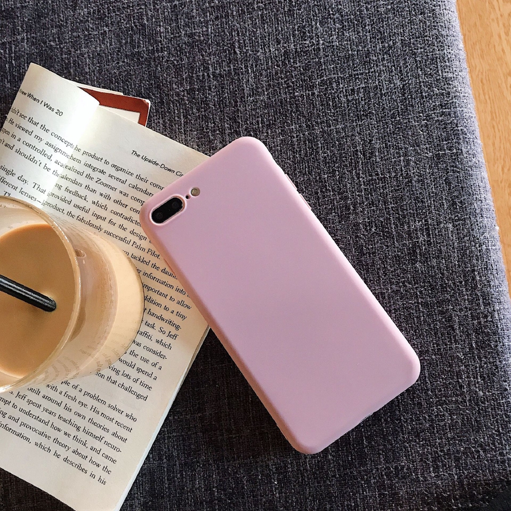 Ốp lưng điện thoại bằng Silicone màu trơn dành cho Iphone XR XSmax X 6 7 8 6plus 8plus 11 11Promax 11Pro | BigBuy360 - bigbuy360.vn