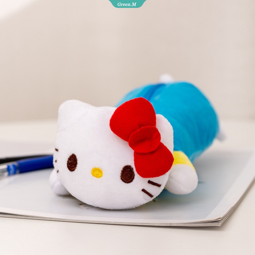 Túi Đựng Bút Bằng Vải Bông Mềm Mại Hình Sanrio Kuromi Hello Kitty My Melody Dễ Thương Mới Lạ Làm Quà Tặng Cho Học Sinh Nam Nữ