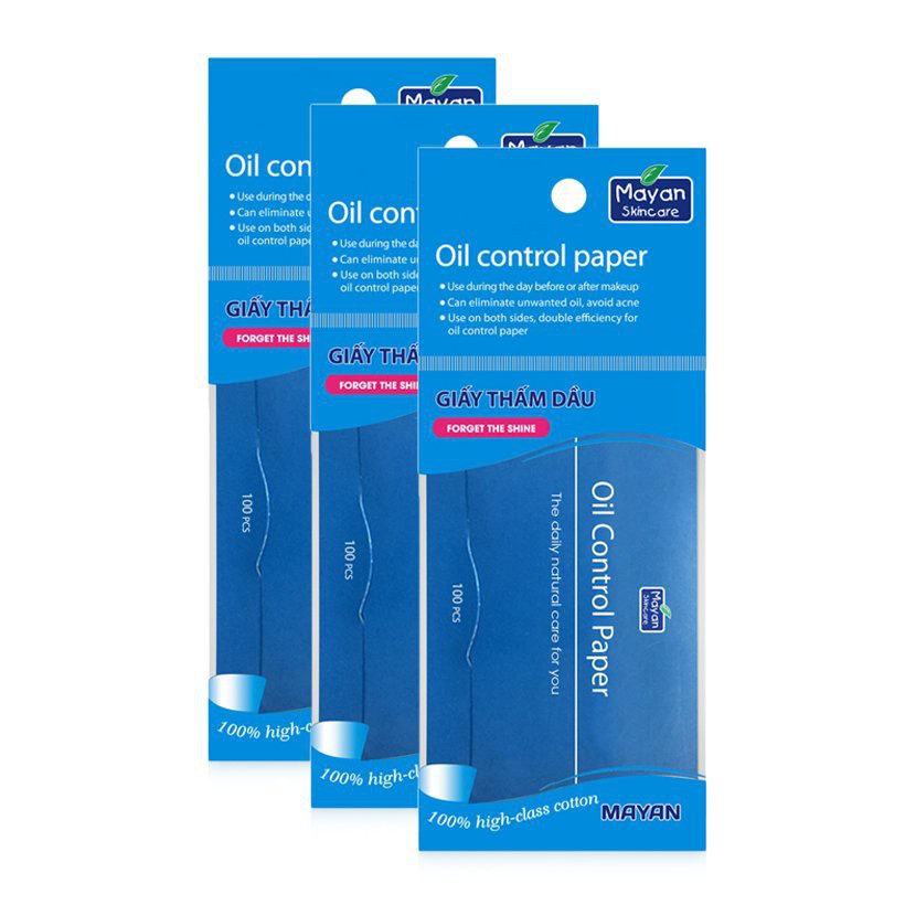 Giấy Thấm Dầu Mayan Oil Control Paper 100 tờ / gói | BigBuy360 - bigbuy360.vn