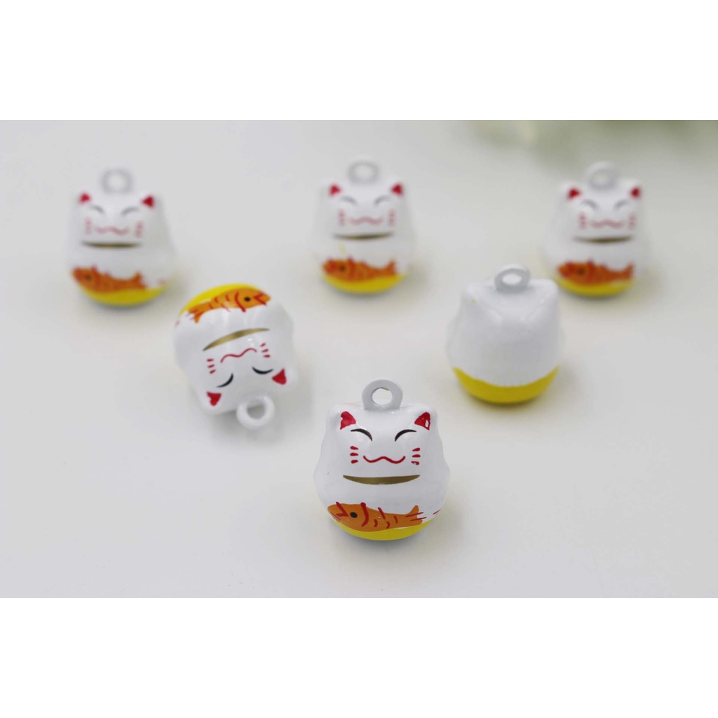 Chuông hoạt hình gắn vòng cổ thú cưng cỡ 1.6 - 2.2cm