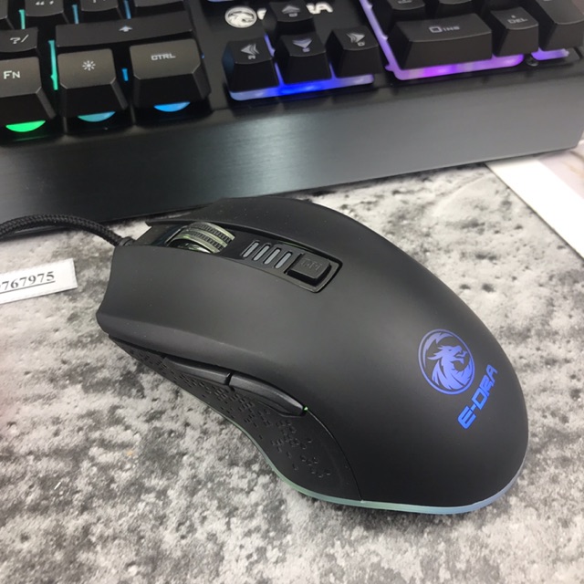 Bộ Bàn Phím Chuột Giả Cơ Gaming E-Dra EK700 Có Đèn Led 9 Chế Độ | BigBuy360 - bigbuy360.vn