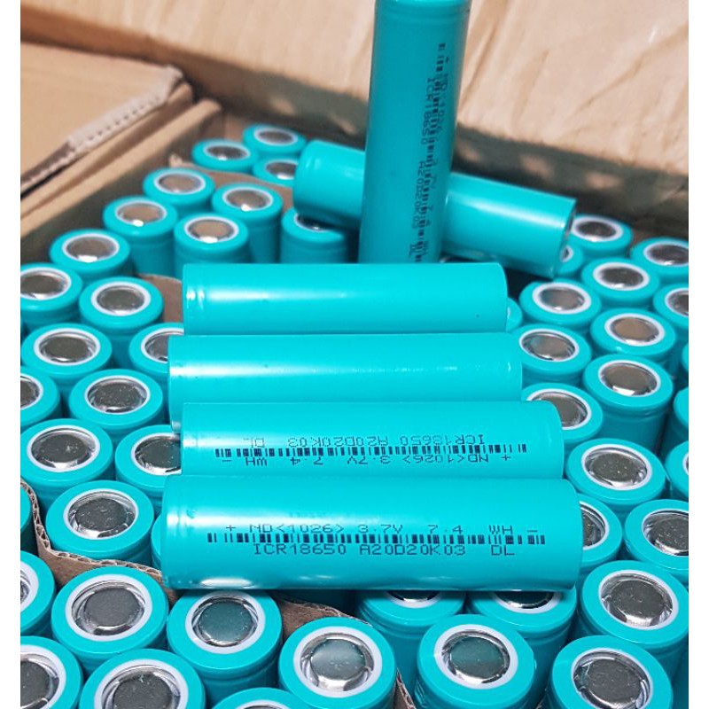 Pin sạc 18650 -2200mah 5C .Pin mới Chuẩn dung lượng