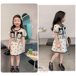 Set bộ bé gái tiểu thư 10-20kg🧚‍♀️ Chất đũi loại 1 🧚‍♀️ Set áo chân váy cho bé gái