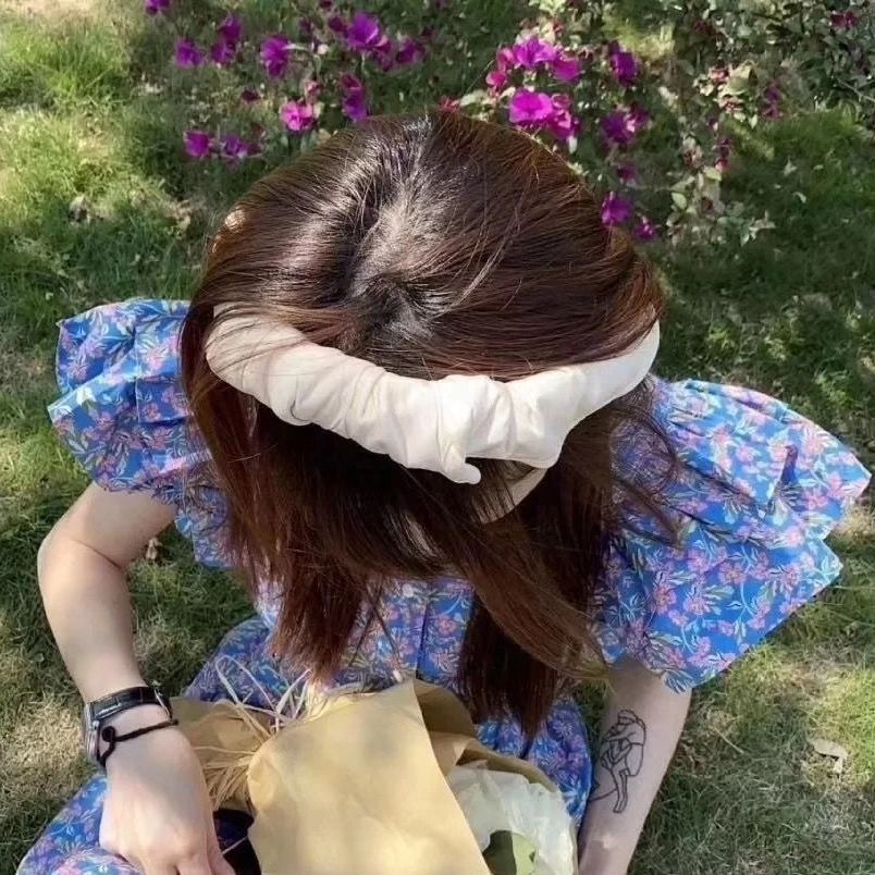 Sunscreen hair band sunscreen hat sunscreen hat sunscreen hat shell hat sunscreen hat female summer Korean style all-match face-covering fisherman hat sun hat ultraviolet-proof empty-top sunscreen hat bznN