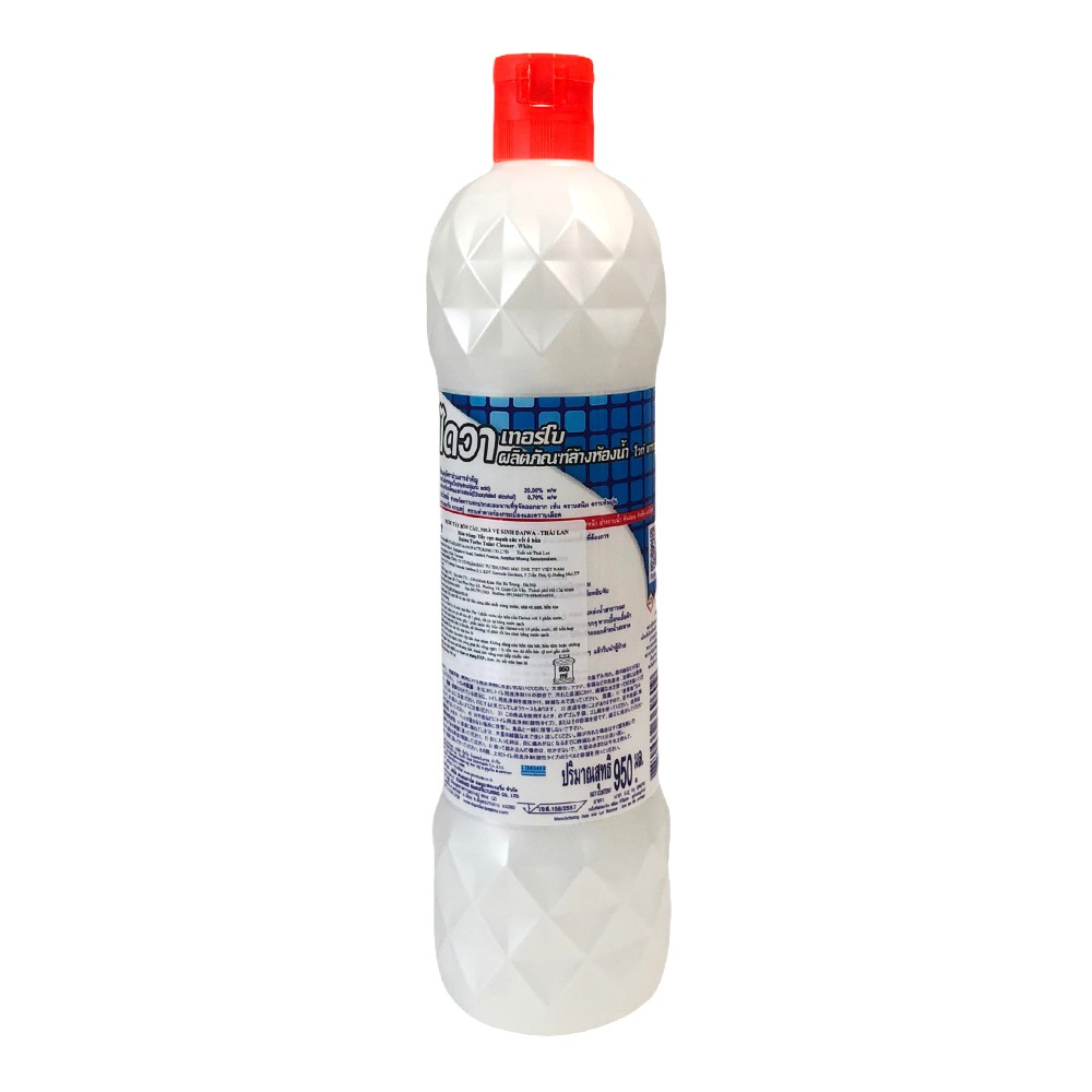 Tẩy bồn cầu DAIWA Thái Lan 950ml tẩy rửa nhà vệ sinh siêu sạch kháng khuẩn - chai trắng