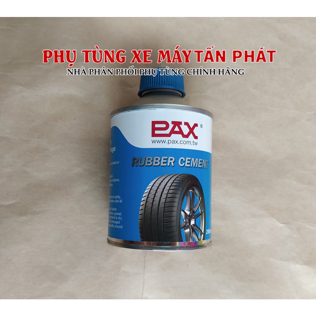 Keo Pax Lọ 250ml Vá Săm Lốp Vỏ Ô Tô Xe Máy Cao Cấp Hãng Tawan– Đài loan Vá Lốp Không Săm (Vỏ Không Ruột)