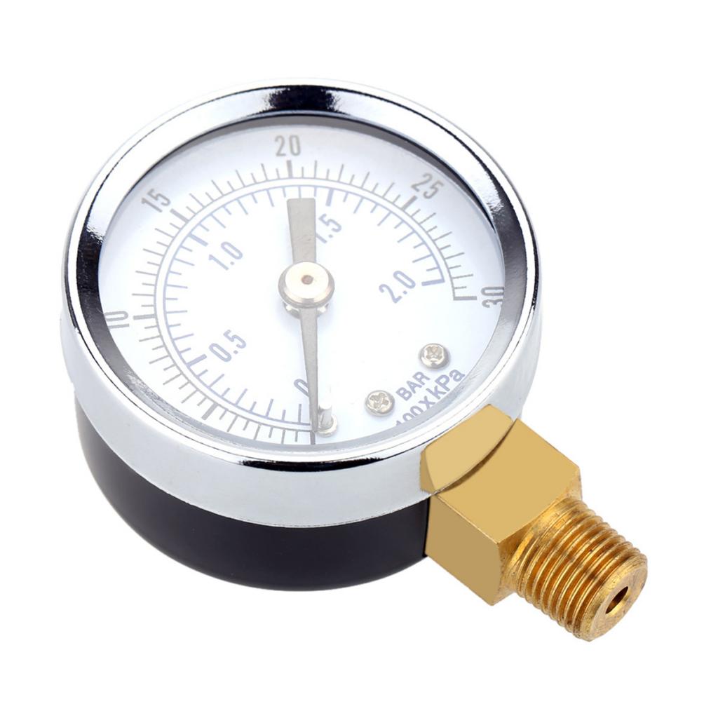Đồng Hồ Đo Áp Suất Không Khí Bubble Shop61 0-30psi 0-2bar